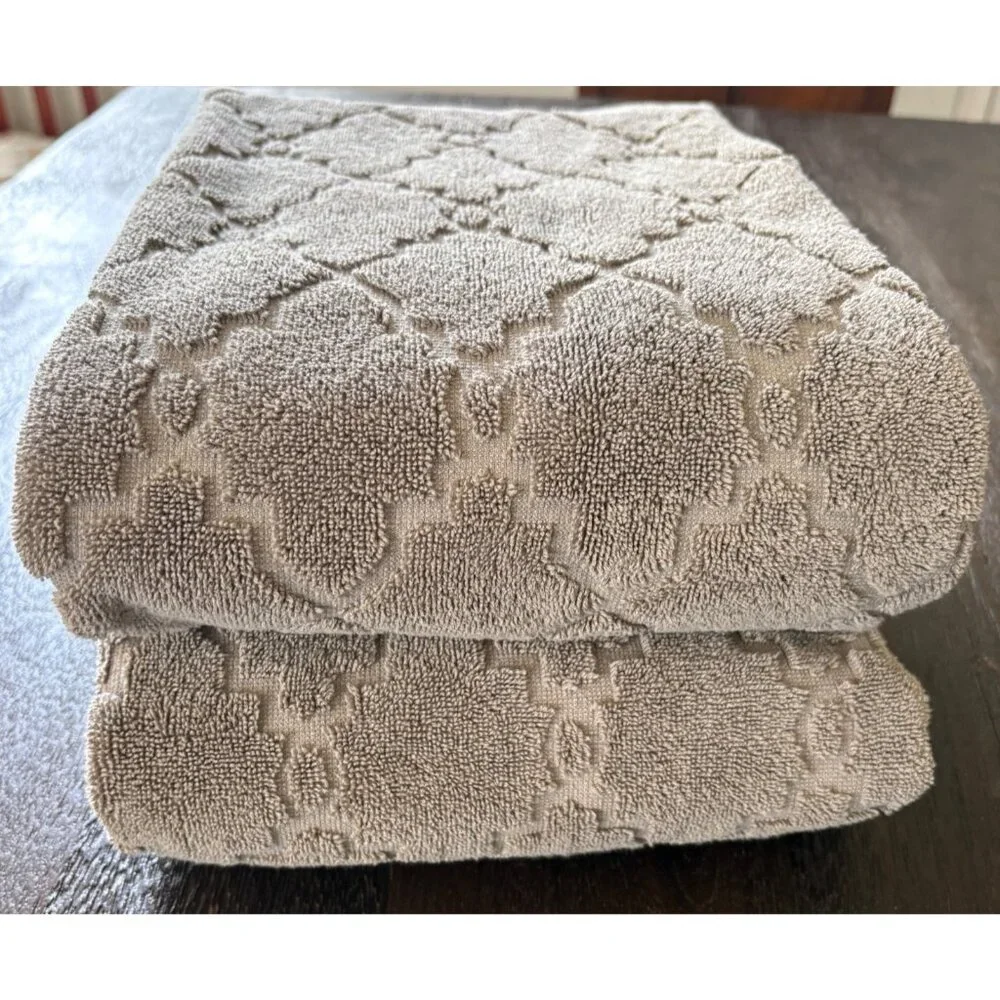 Williams Sonoma Turkish Cotton Bath Towels Set Of Two